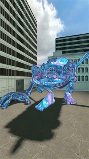 Car Eater Saves His Little Son Car Eater in Gmod! #gmod #careater #shorts