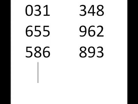 តំរ៉ុយឆ្នោតសម្រាប់ថ្ងៃទី 04.01.2026 | Lottery Prediction for 04.01.2026