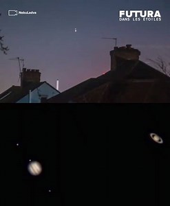 [⚛️] Un grand nombre d'entre vous ont certainement eu des nuages et n'ont pas pu profiter de la superbe conjonction de Jupiter et de Saturne hier soir. ☁️☁️ Mais Futura dans les étoiles là pour vous ! Nous vous avons déniché les plus belles images et animations de cet évènement exceptionnel ! 🪐 Les deux géantes gazeuses n'avaient pas été aussi proches visuellement depuis plusieurs siècles. Si vous l'avez raté, rendez-vous dans 60 ans ! Pour avoir un rapprochement identique à celui du 21 décembr