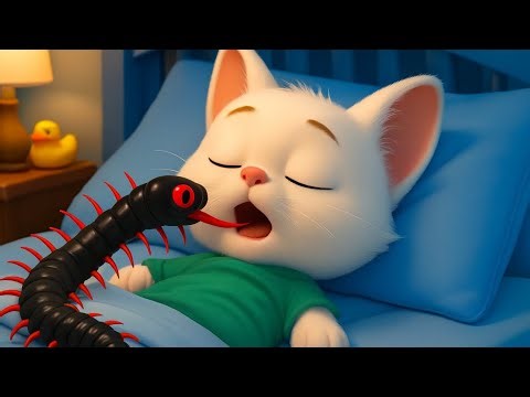 OMG🐛🙀 The Kitten is in Big Trouble🤢! Little Kitten's Unbelievable Bug Story🐾💥🙏