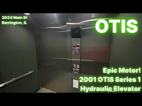 Epic Motor! 2001 OTIS Series 1 Hydraulic Elevator | 303 E Main St | Barrington, IL