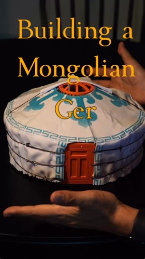 Rev & Roam || Luis T on Instagram: "🇲🇳 Get ready for some ASMR ger construction. We’ll go through the basics of setting up a miniature ger as I recover from the flu. For more Mongolian culture, please check out my friend @chimka_travel ‘s content. 🇲🇳"