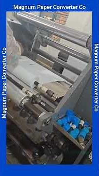 Paper roll conversion process in full swing! Efficiency and quality combined.