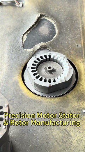 Witness the precision manufacturing of motor stators and rotors— the core components of motors!