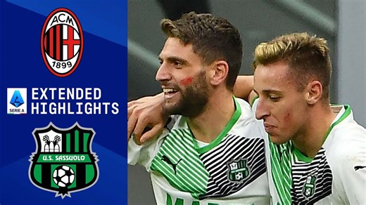 AC Milan vs. Sassuolo: Extended Highlights | Serie A | CBS Sports Golazo