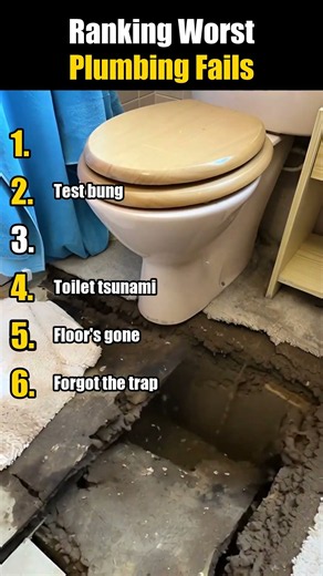 Ranking Worst Plumbing Fails