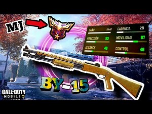 La MEJOR configuración PARA la BY 15 para EL MULTIJUGADOR call of duty mobile 2022