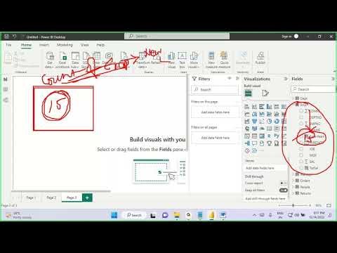 Power BI | New Measure, Differences Between Columns & Measure | Part-02
