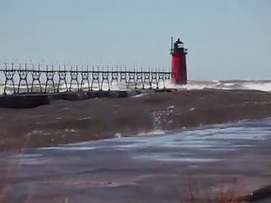 83K views · 1K reactions | Winds of March whip up the surf at South Haven | MLive.com | Facebook