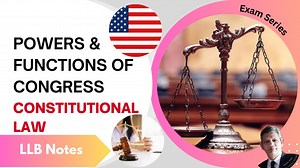 🇺🇸 Powers and Role of the U.S. Congress 🏛️ Introduction: The Congress of the United States is the legislative body responsible for making laws in the country. It consists of two chambers: the Senate and the House of Representatives. The members of Congress are directly elected by the people, and they possess a range of powers and responsibilities. Functions and Powers of the U.S. Congress: 1️⃣ Legislative Powers: Law Making: Congress has the authority to make laws on various subjects, includi