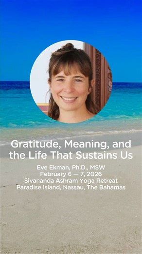 🚨 This just in: a newly added February program invites you into the science of a meaningful life. As early February approaches, there’s a quiet invitation to step out of winter and into a space of reflection, warmth, and renewal. Guided by Eve Ekman’s unique ability to weave rigorous science with contemplative wisdom, these newly expanded offerings create a rare opportunity to slow down and listen more deeply—to yourself and to what truly sustains you. From February 4–5, Emotional Wisdom: Savor