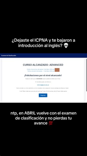 ¡En abril vuelve al ICPNA con el examen de clasificación! #icpna #exam #student #english #britanico