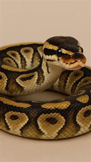 “डरते ही गेंद बन जाने वाला सांप 😱” #facts #viral #wildlife #snake #shorts #shortvideo #rare