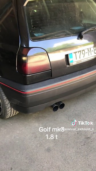 Golf MK3 1.8 Turbo Performance Exhaust Upgrade
