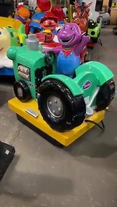 3 comments | Working licensed Barney farm tractor coin op ride $450 SOLD | Coinopwarehouse | Facebook