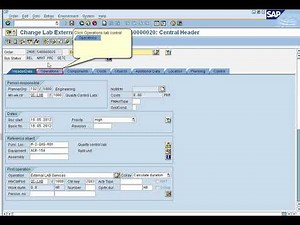 Lecture # 33 Service Entry Sheet | External Calibration in sap