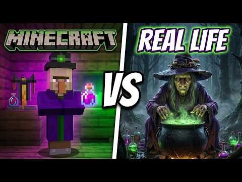 11 Minecraft Mobs VS Real Life (ULTRA REALISTIC Documentary)