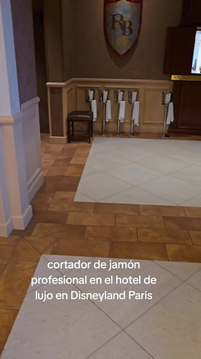 Recuerdo Culinario en Disneyland Paris: Jamón Ibérico
