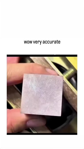 funfunny🤣 on Instagram: "The post shares a 23-second video of a craftsman transforming a plain gray square into a precise blue grid tile by painting stripes and chiseling lines, creating a satisfying ASMR-style demonstration of meticulous handiwork. , it exploded to 2.6 million views and 2.4k likes within hours, with replies in Indonesian praising its speed, coolness, and fitting accuracy. The caption "wow very accurate" highlights the flawless precision, likely resonating as an entertaining me