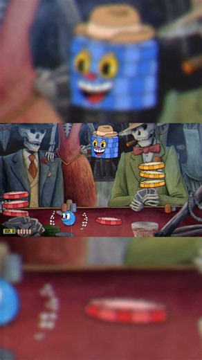 I Beat Chips Bettigan as Goopy Le Grande (No Damage) #cuphead #gaming #shorts #bossfight