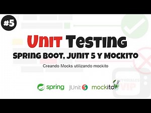 Test unitario con Spring Boot, Mockito y JUnit 5 | 5 - Implementación de mocks con mockito framework