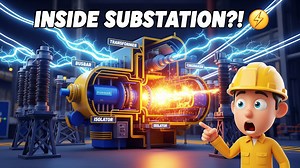 What’s Inside an Electrical Substation? ⚡🏗️ | Complete Cutaway Explained #ElectricalSubstation #PowerGrid #HowElectricityWorks #EngineeringExplained | Snap Study
