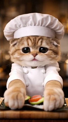 Cat Chef Cooking Delicious Sushi! 🐱🔥