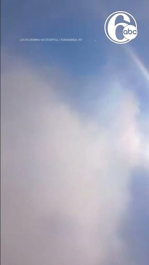Dust devil interrupts baseball game in Tonawanda, New York