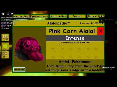pink corn alalal in find the alalals