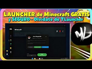 LAUNCHER de Minecraft GRATIS y SEGURO - Olvídate de TLauncher | ModerLauncher 1.0.2