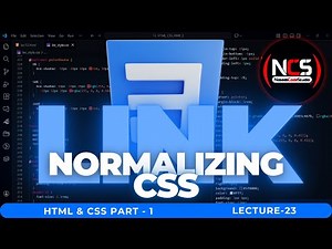 How to Fix Cross-Browser CSS Issues Using Normalize.css | HTML CSS PART 1 Lec23