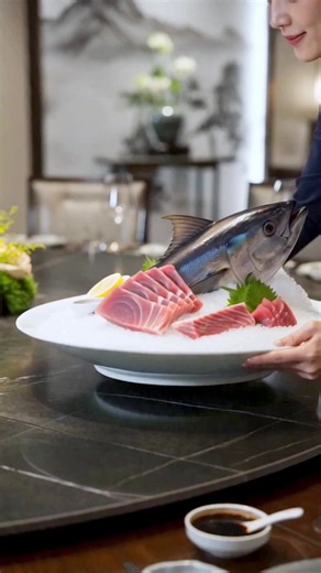 Sashimi So Good It Made Him Cry: Emotional Sushi Reaction
