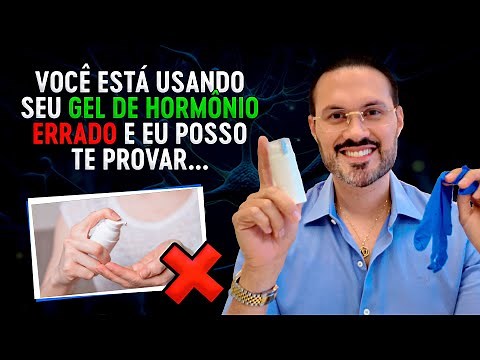 Como aplicar o gel hormonal corretamente - PASSO A PASSO