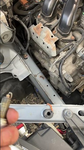 Subaru forester spark plugs change pt 3