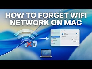 How to Forget a WiFi Network on macOS Fast and Easy