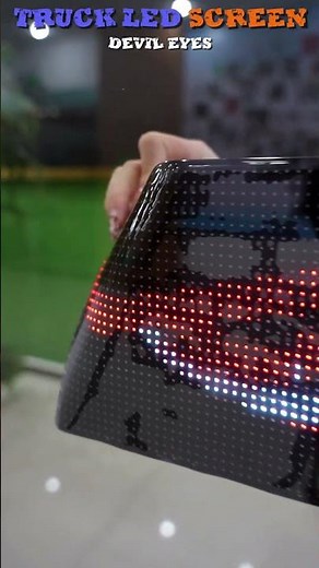 Flexible LED Display APP Programmable Scrolling LED Sign for Car Digital Display LED Matrix Panel