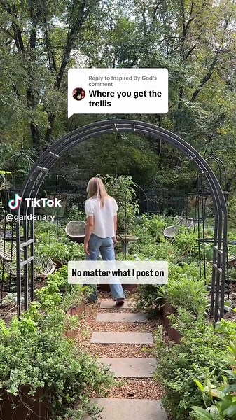 Gardenary (@gardenary) - Enhance Your Garden with the Nicole Arch Trellis