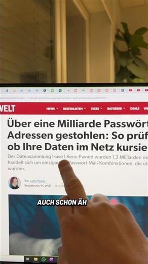 Wurde deine E-Mail gehackt? Prüfe mit haveibeenpwned.com deine E-Mail-Adresse #pctip #pctipps