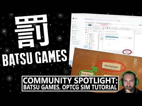 Community Spotlight: How To Setup the Batsu OP:TCG Simulator (Full Walkthrough/Guide) and Test Game