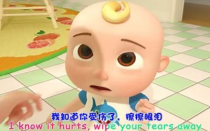 【英文教育歌谣】The Boo Boo Song 轻伤歌【Flying166中英文字幕】