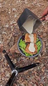 A successful camping experiment! Trout cakes for the win!