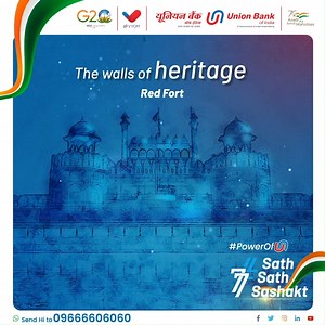 20K views · 357 reactions | The Red Fort truly displays the Indian cultural heritage, history and glory. Department Of Financial Services, GOI Amrit Mahotsav #UnionBankOfIndia #GoodPeopleToBankWith #AmritMahotsav #PowerOfU #SathSathSashakt | Union Bank of India | Facebook