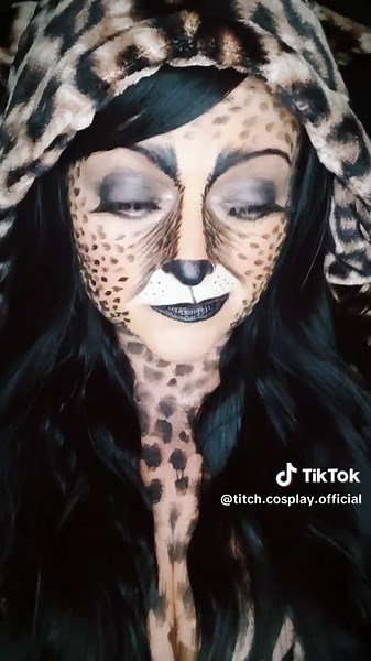 Leopard Face Paint Tutorial for Cosplay Enthusiasts