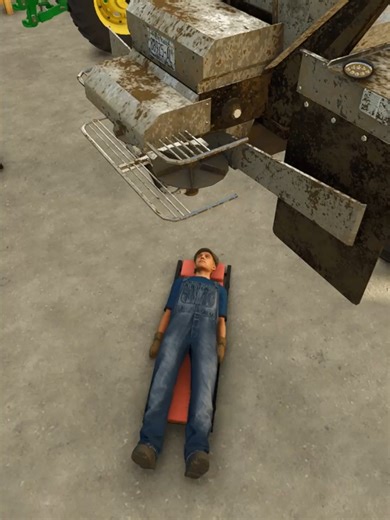 Weld shop repairs lime spreader #fs25 #farmingsimulator25 #farmingsimulator #game