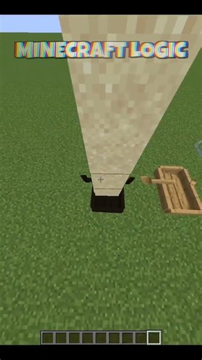 Minecraft Logic is Broken 💥 #minecraftlogic #minecraftshorts #gamingshorts