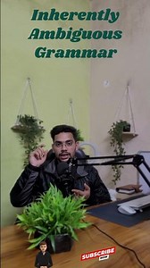 Inherently Ambiguous Grammar || Compiler Design #compilerdesign