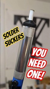 Simple Soldering Tips: Solder Suckers #soldering #solderingtips #solderingtutorial #makerproject