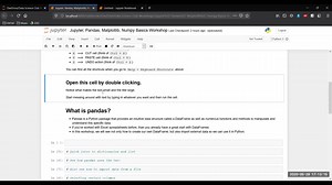 Jupyter, Pandas, Numpy, Matplotlib Pyplot 一起来