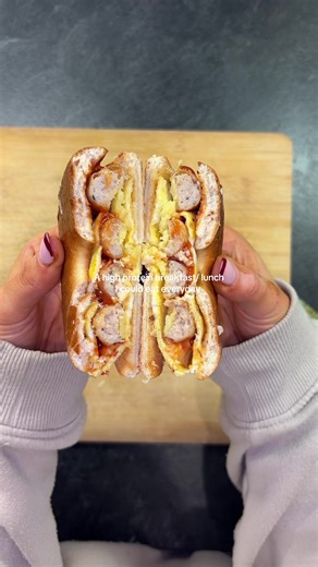 Easy Sausage, Egg & Cheese Bagels Recipe