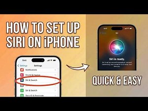 How to Set Up Siri on iPhone (Step-by-Step Guide)